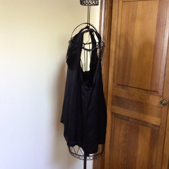 Zara black Viscose Tank, Medium,New - Picture 4 of 5